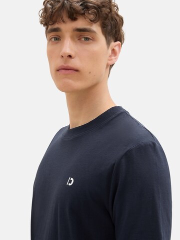 mėlyna TOM TAILOR DENIM Marškinėliai