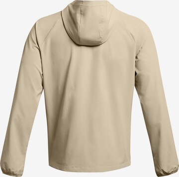 UNDER ARMOUR Athletic Jacket in Beige