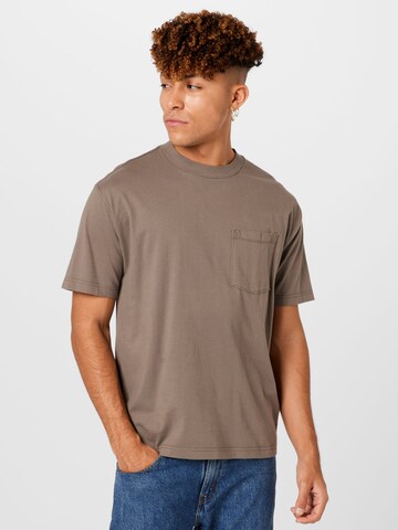 Abercrombie & Fitch T-Shirt in Braun: predná strana