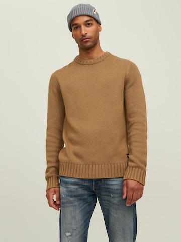 Pullover 'William' di R.D.D. ROYAL DENIM DIVISION in marrone: frontale