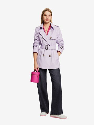 Manteau mi-saison ESPRIT en violet