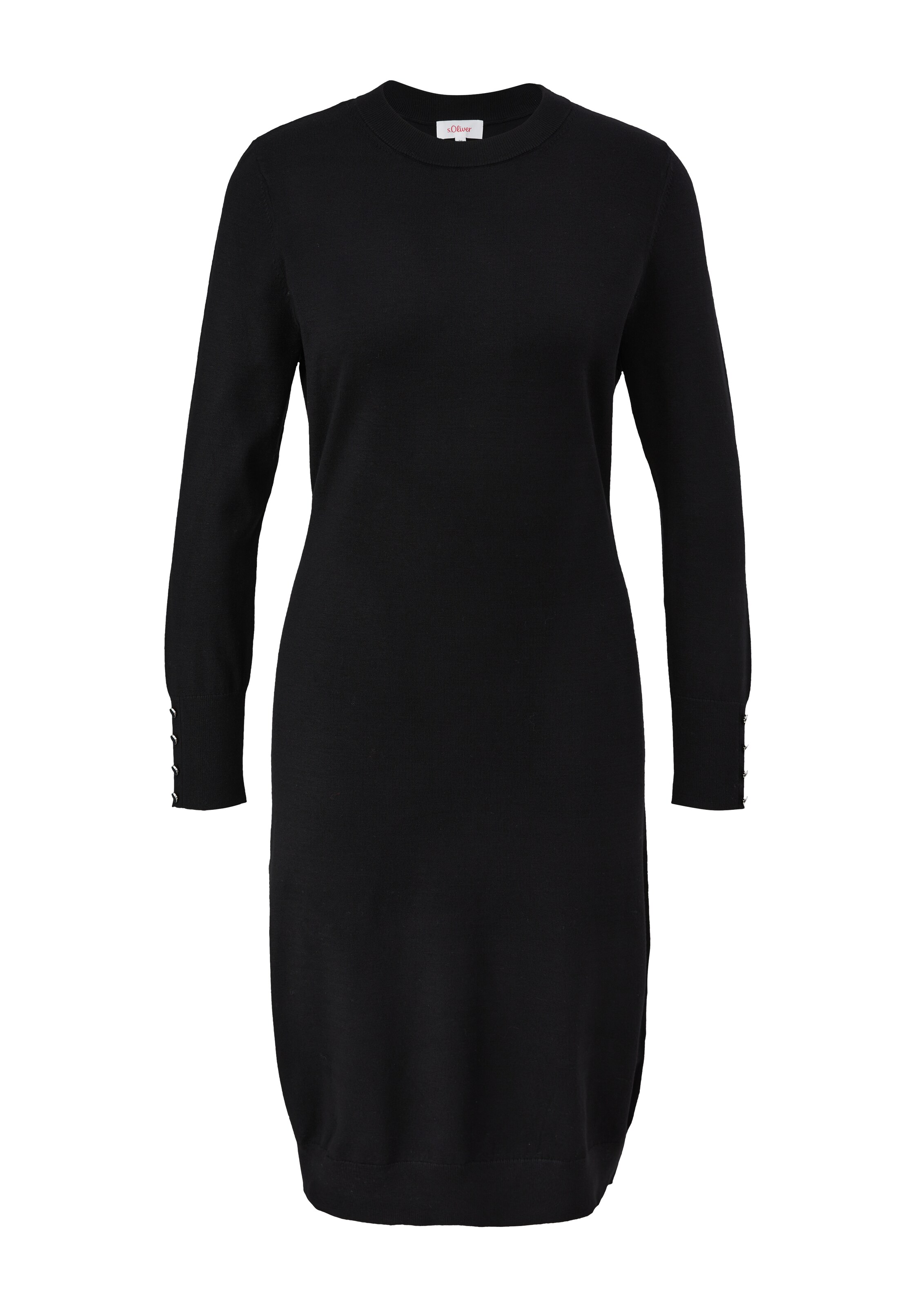 s.Oliver Kleid in Schwarz: Vorderseite