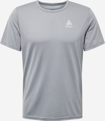 pelēks ODLO Sporta krekls 'CARDADA': no priekšpuses