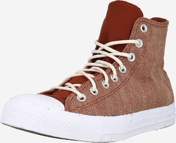 CONVERSE Korkeavartiset tennarit värissä beige: edessä