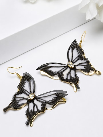 AVANT-GARDE PARIS - Brincos 'Evaia' em preto
