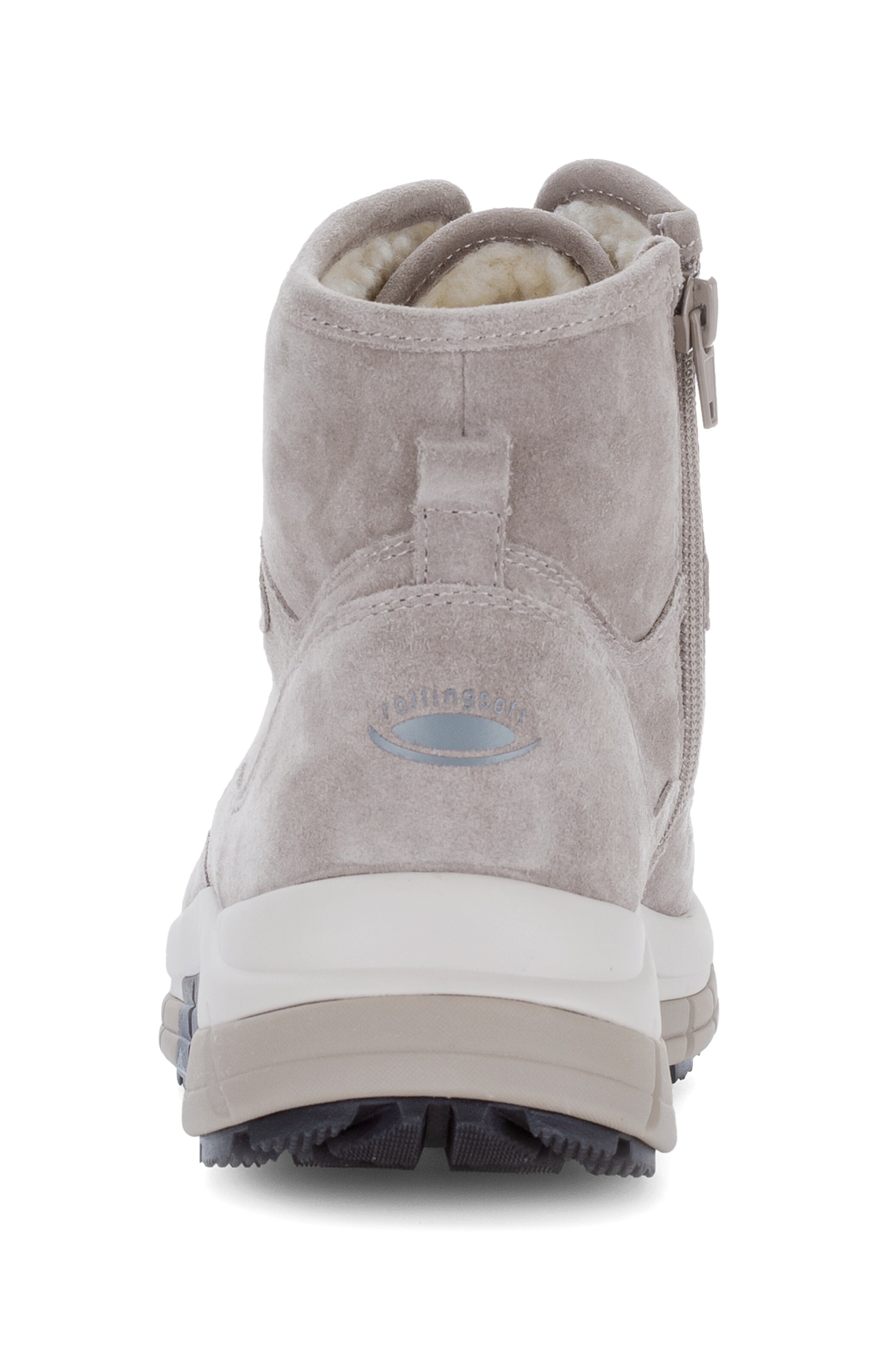 Gabor Rollingsoft Schnürstiefelette 'Rollingsoft' in Beige