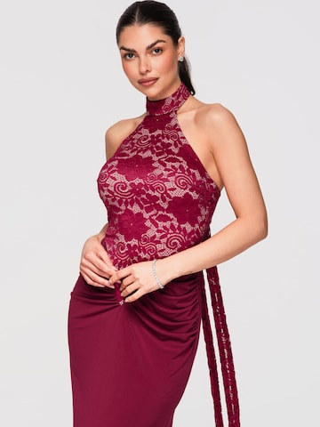 Ombre Abendkleid‌‌‌‌‌ in Rot