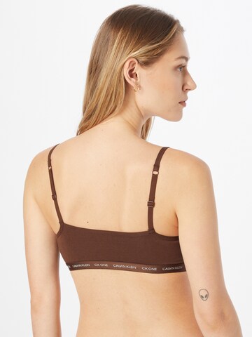 Calvin Klein Underwear Regular Bra in Brown