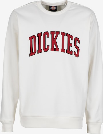 Sweat-shirt 'Aitkin' DICKIES en blanc : devant