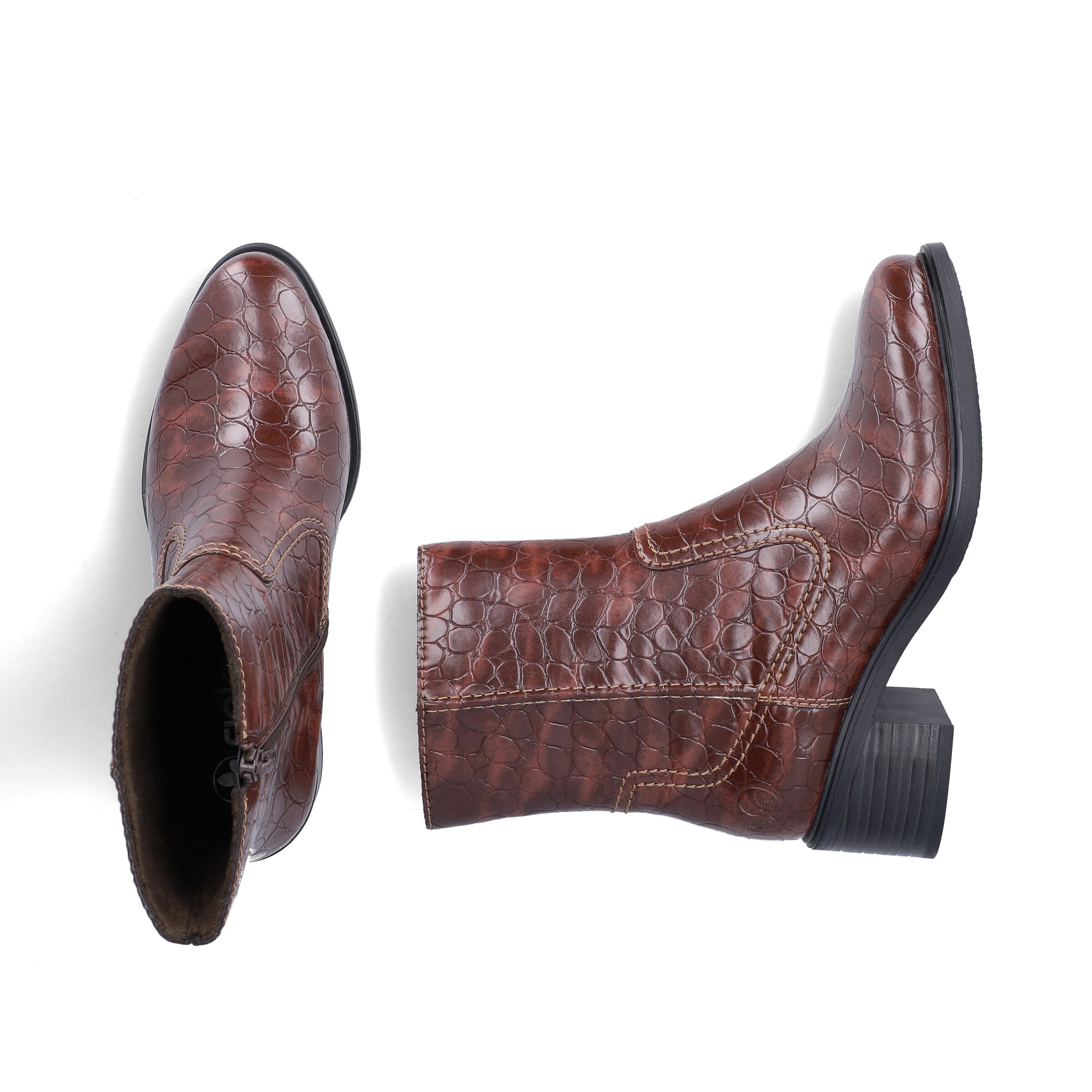 Bottines Rieker en marron