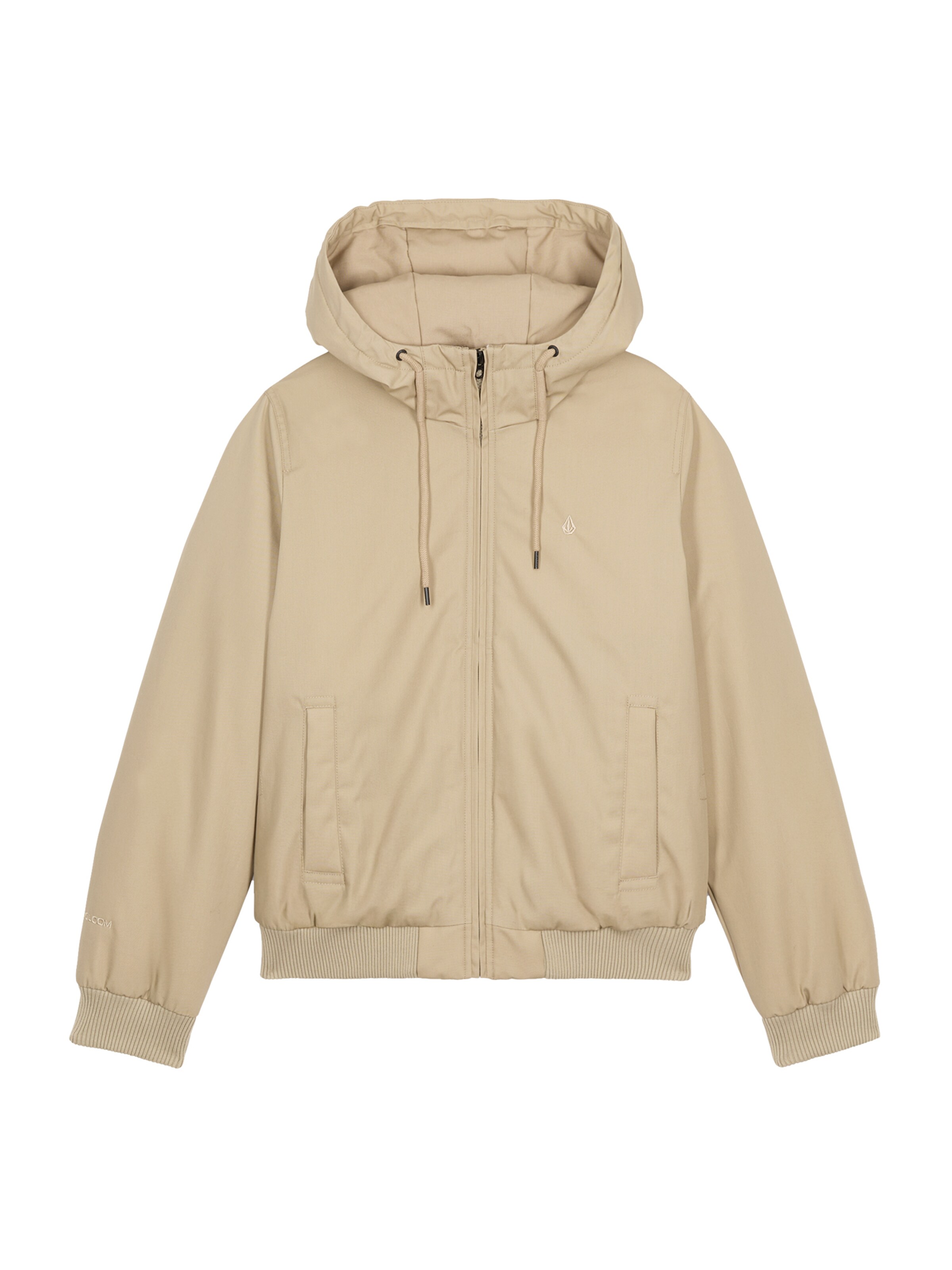 Volcom Weatherproof jacket in Beige: front