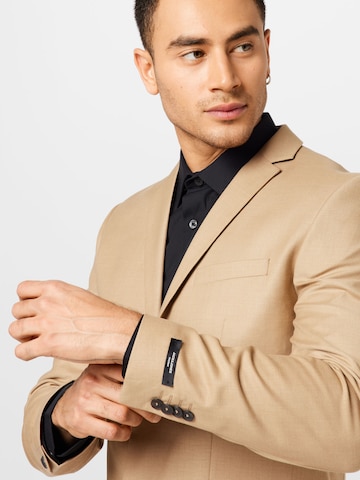 JACK & JONES Regular Suit Jacket 'Solaris' in Beige