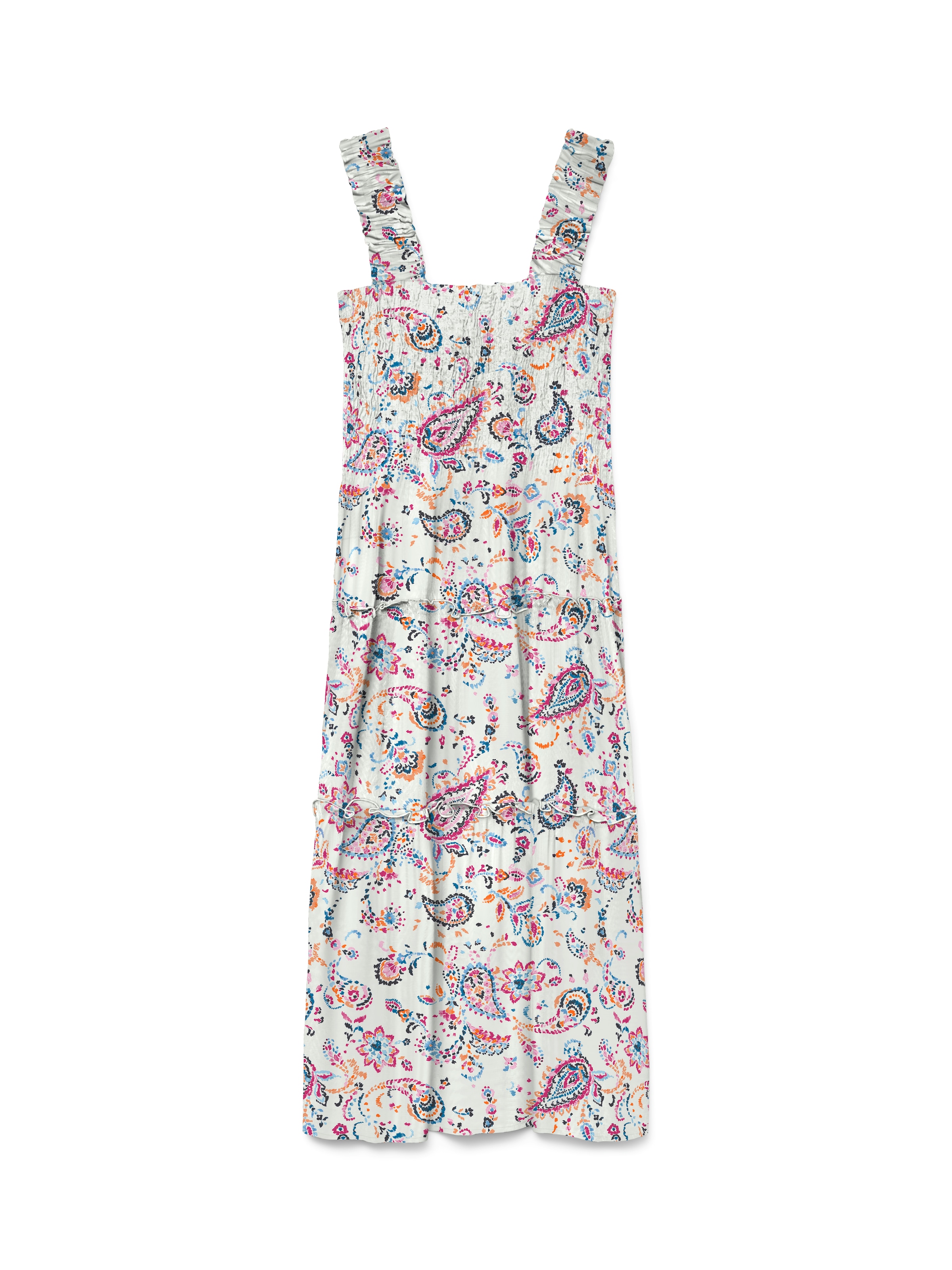 VERO MODA - Vestido de verano 'VMMenny' en blanco: frente