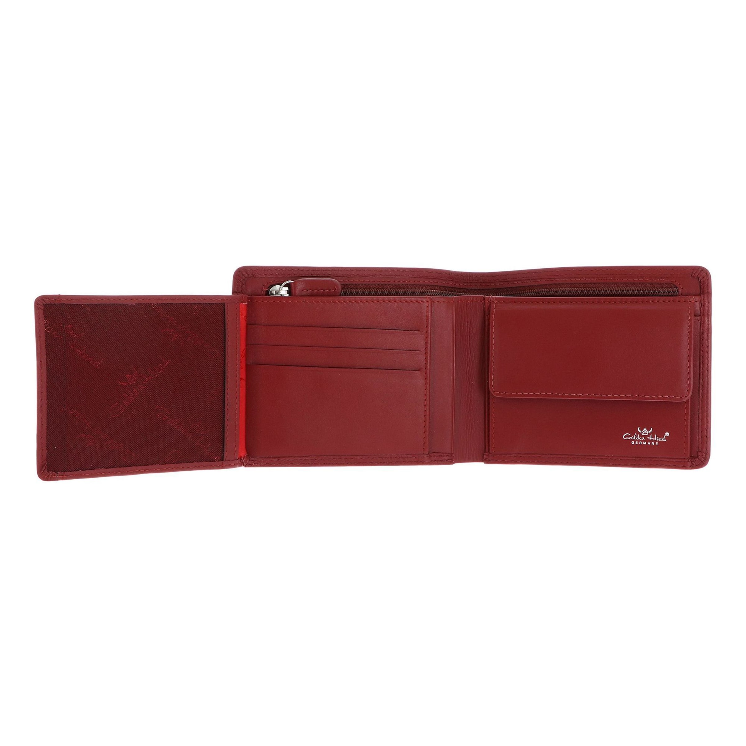 GOLDEN HEAD Portemonnee 'Polo' in Rood
