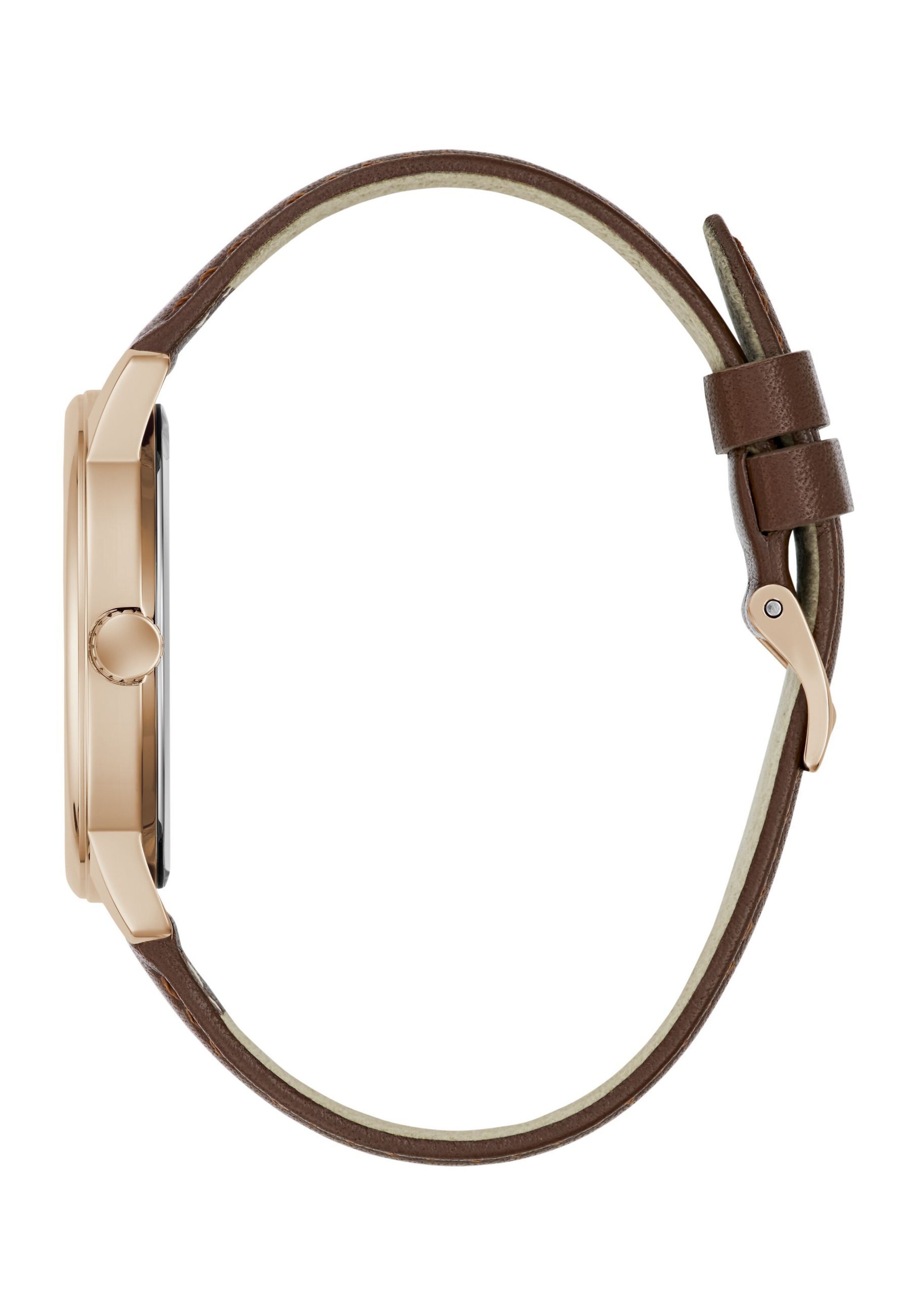 GUESS Uhr 'Chandler' in Braun