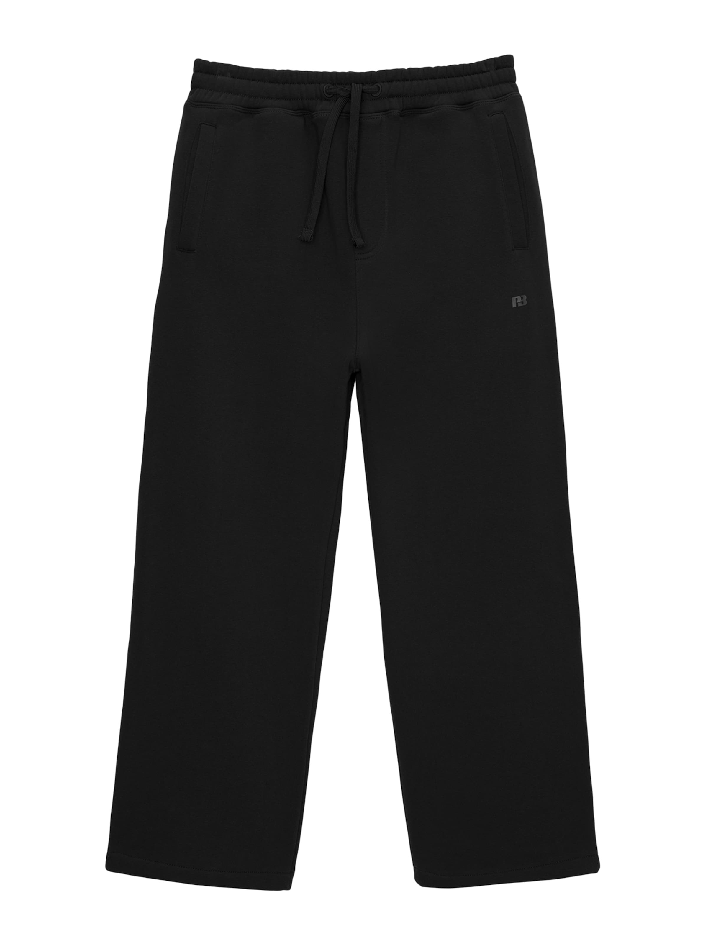 Baggy Pantaloni di Pull&Bear in nero: frontale