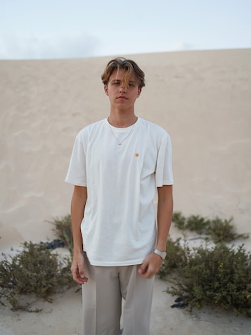 ABOUT YOU Limited Bluser & t-shirts 'Emil by Levin Hotho' i hvid: forside