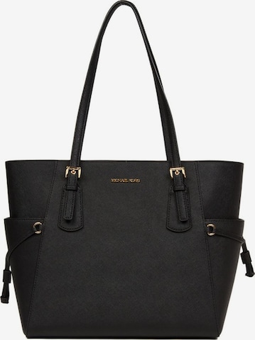 Borsa a mano 'Voyager Large East-West Tote' di Michael Kors in nero: frontale