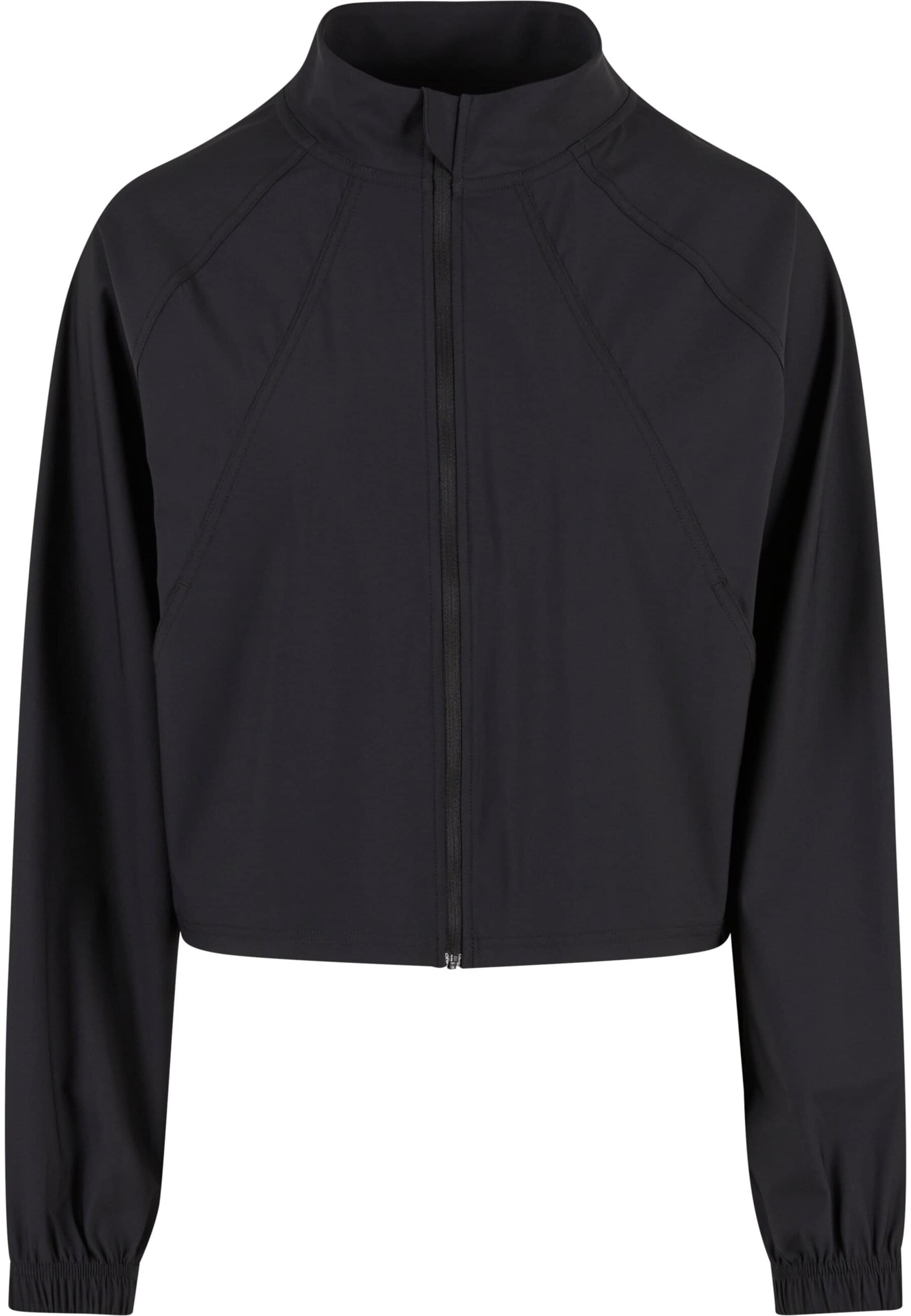 Urban Classics Between-season jacket ' ' in Black: front
