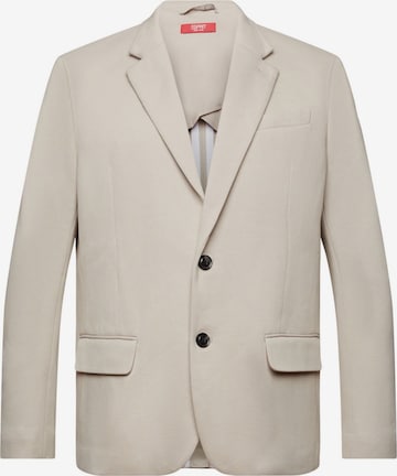 Coupe regular Veste de costume ESPRIT en beige : devant