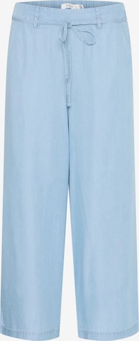 b.young Wide leg Broek 'KOSMO' in Blauw: voorkant