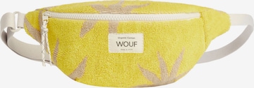 Marsupio 'Terry Towel' di Wouf in giallo: frontale