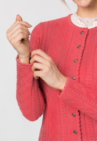 STOCKERPOINT Gebreid vest 'Lavina' in Roze