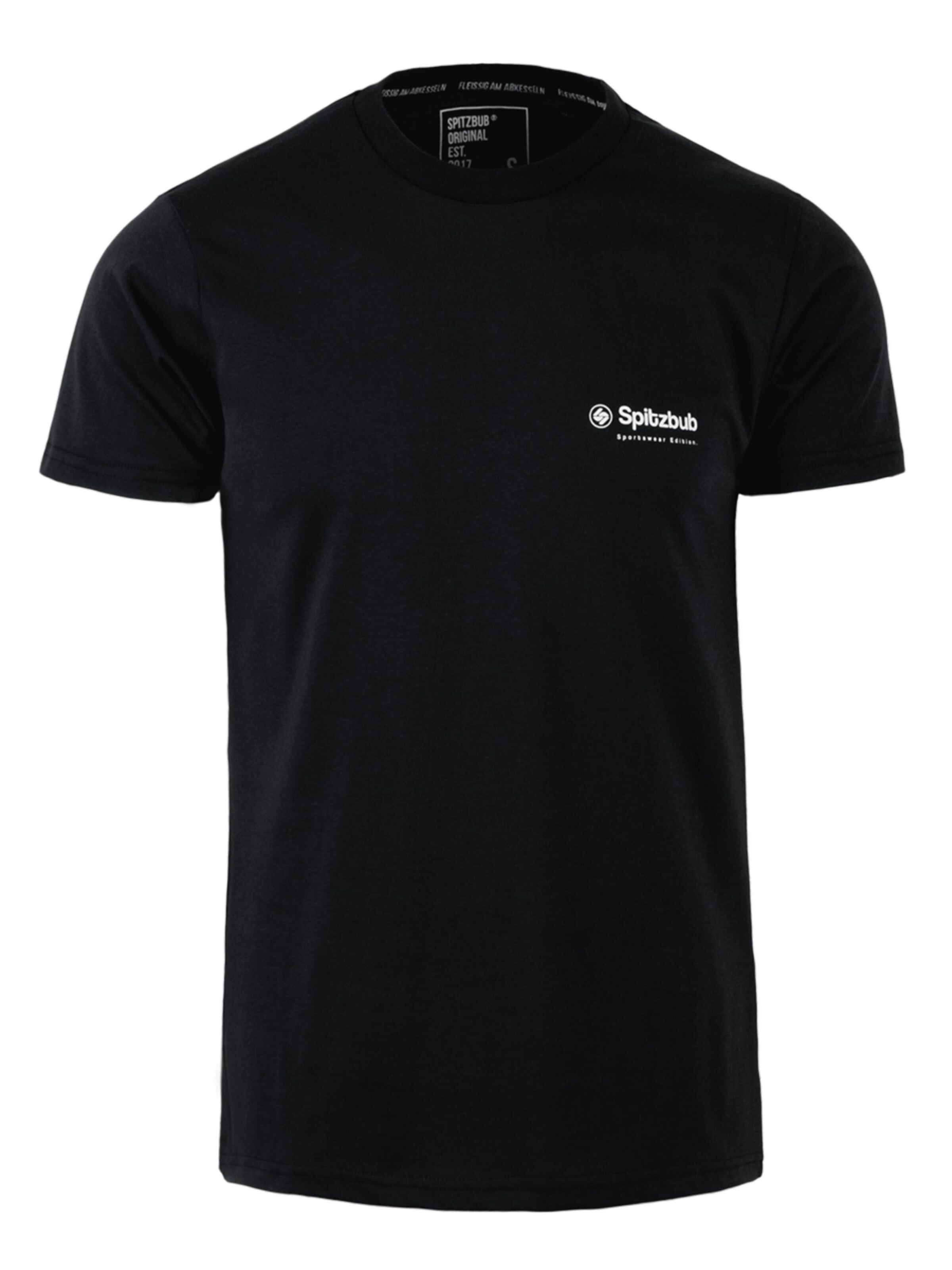 SPITZBUB Shirt 'ludis' in Black: front