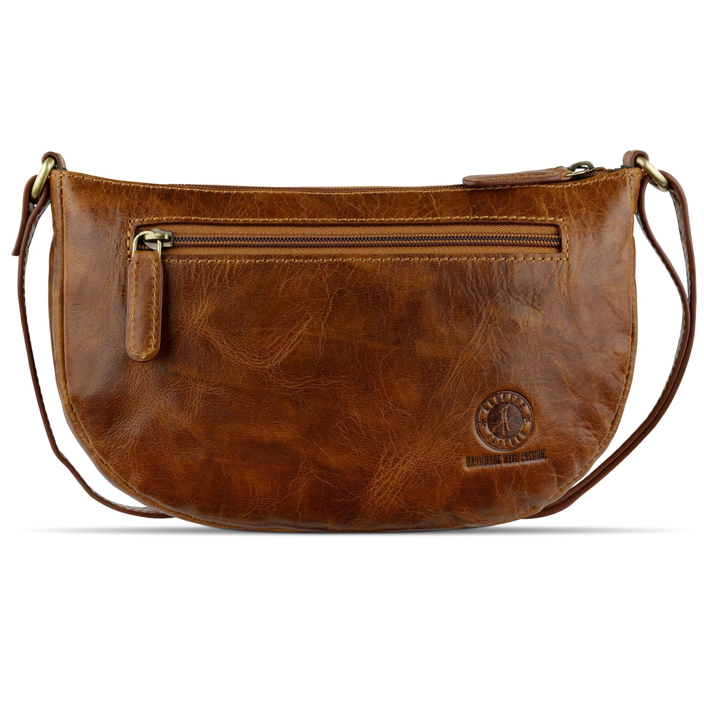 Borsa a spalla 'Mountain' di KLONDIKE 1896 in marrone