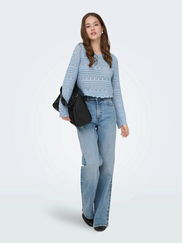 ONLY Svetr 'ONLELKE' – modrá
