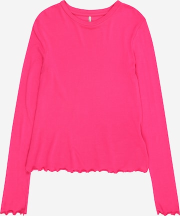 ONLY GIRLS Shirt in Pink: front