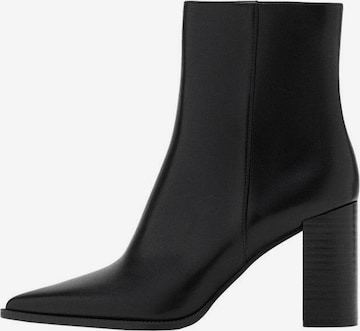 MANGO Stiefelette 'Nino' in Schwarz: Vorderseite