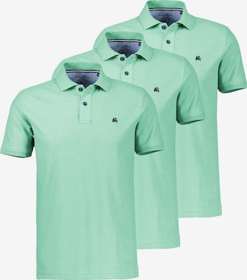 LERROS Shirt 'Basic' in Grün: Vorderseite
