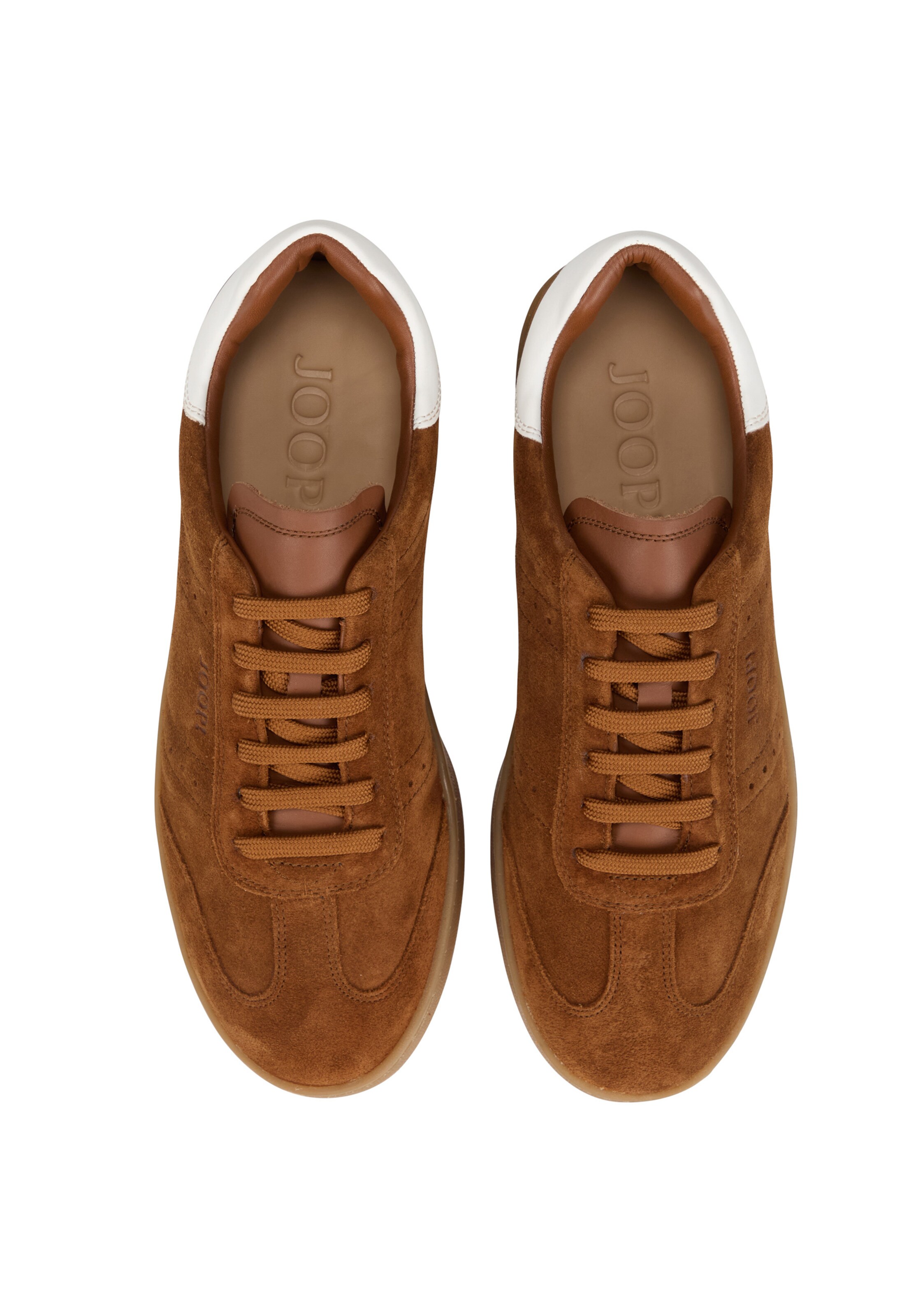 JOOP! - Zapatillas deportivas bajas 'Velluto Misto Ike' en marrón