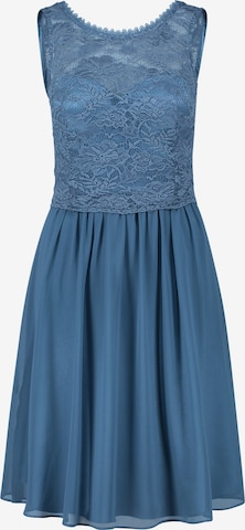 Robe de cocktail Vera Mont en bleu : devant