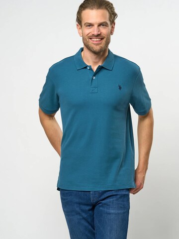 U.S. POLO ASSN. Regular fit Shirt 'Alfred' in Green: front
