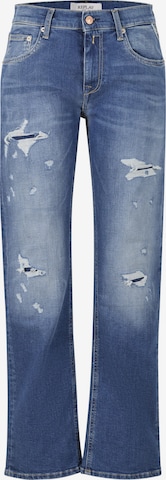 regular Jeans di REPLAY in blu: frontale
