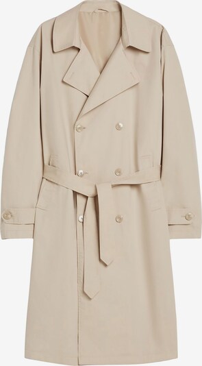 Bershka Between-Seasons Coat in Sand, Item view