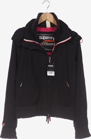 Superdry Jacket & Coat in L in Black: front