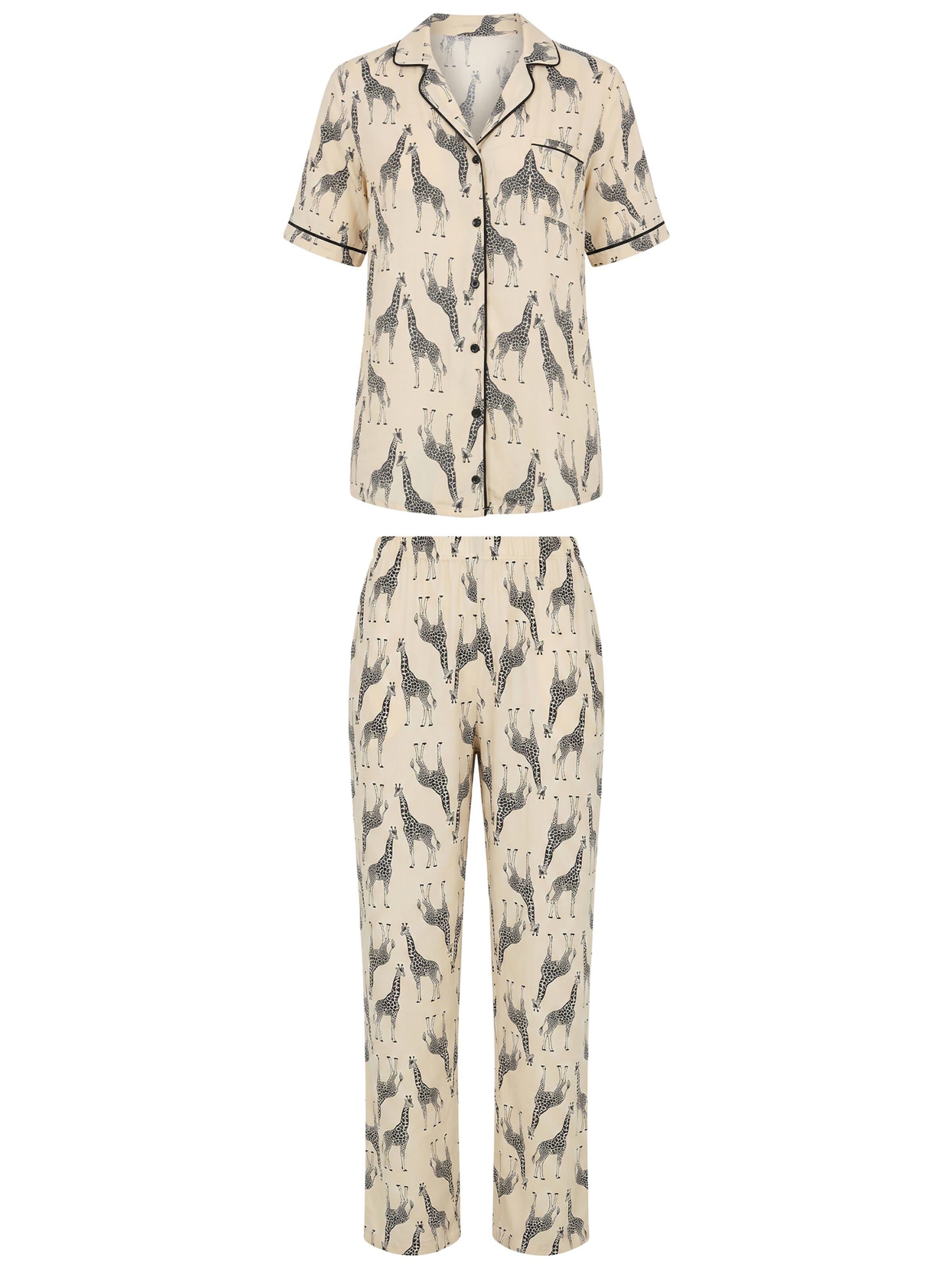 Vivisence Pajama '2074' in Beige: front