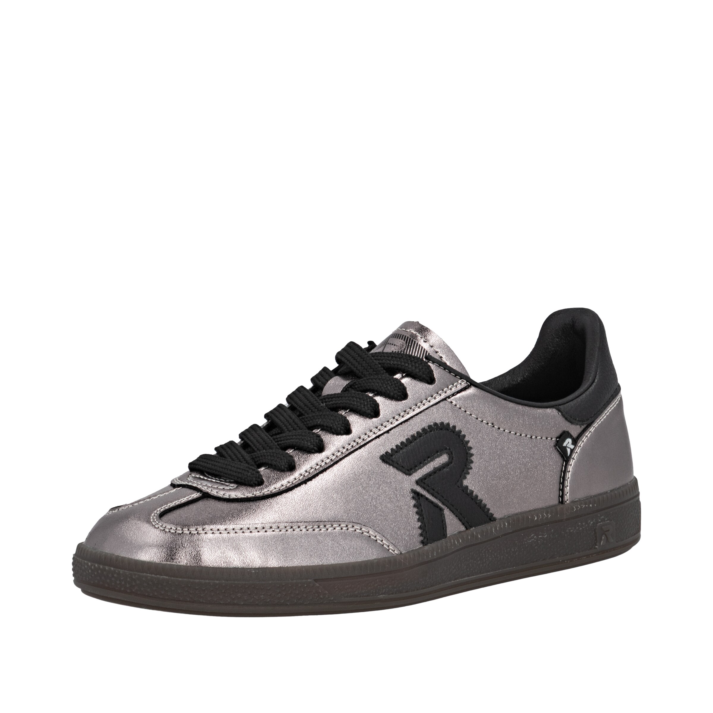 Rieker Sneaker in Silber: Vorderseite