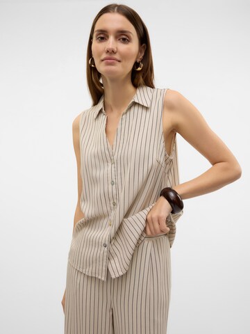 Camicia da donna 'VMMYMILO' di VERO MODA in grigio