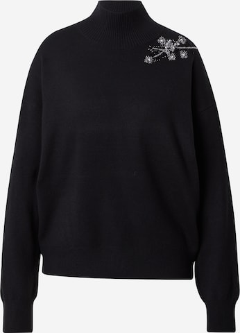 FRENCH CONNECTION Пуловер в черно: отпред