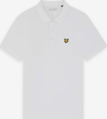 Lyle & Scott Functioneel shirt in Wit: voorkant