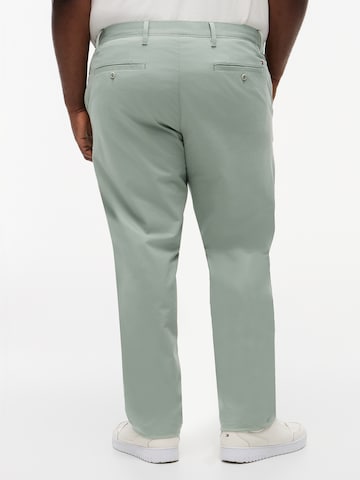 Tommy Hilfiger Big & Tall - regular Pantalón chino 'DENTON ESSENTIAL' en verde