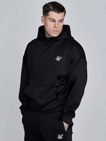 Sweat-shirt 'Essentials' SikSilk en noir : devant