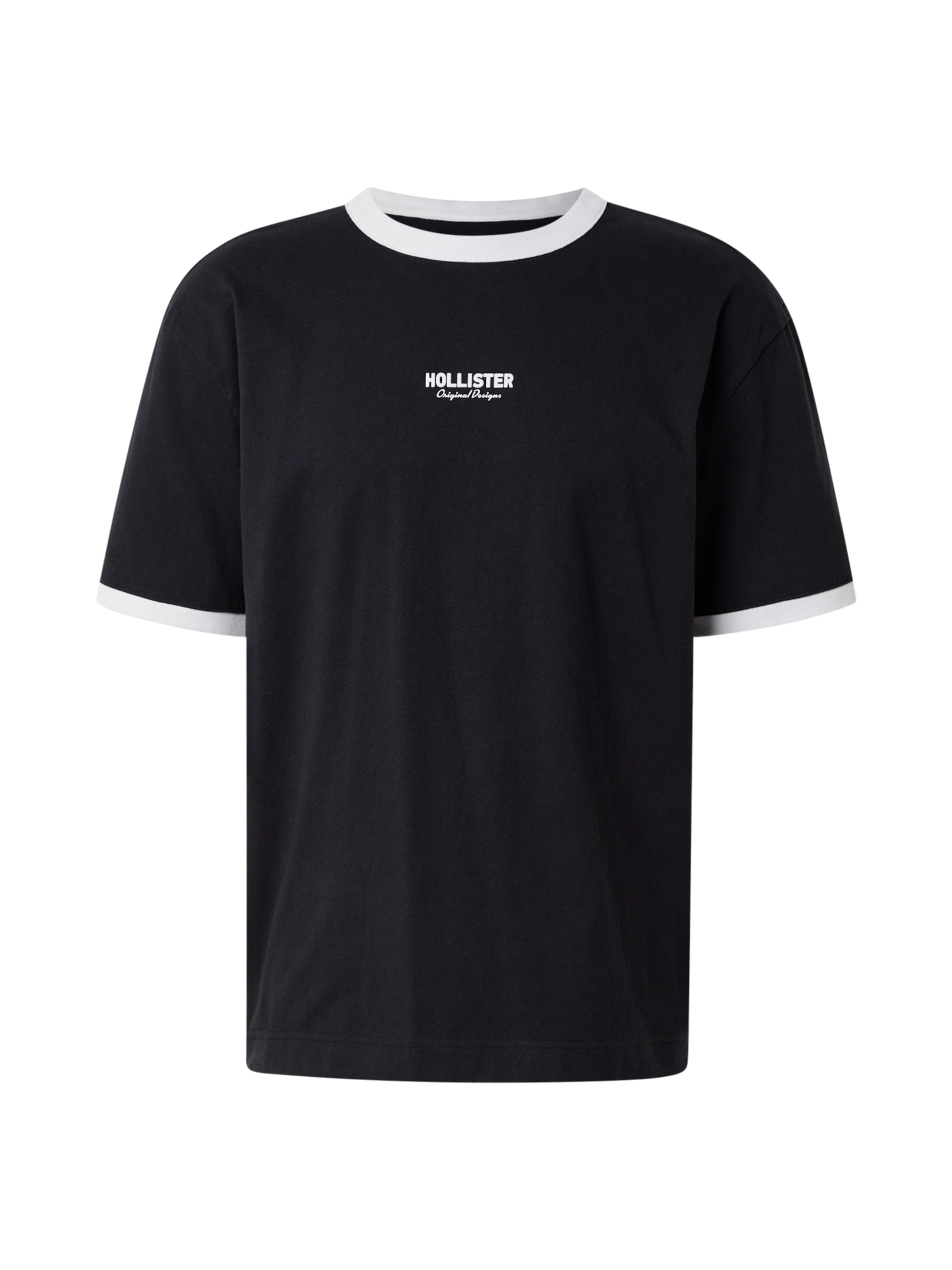 Maglietta di HOLLISTER in nero: frontale