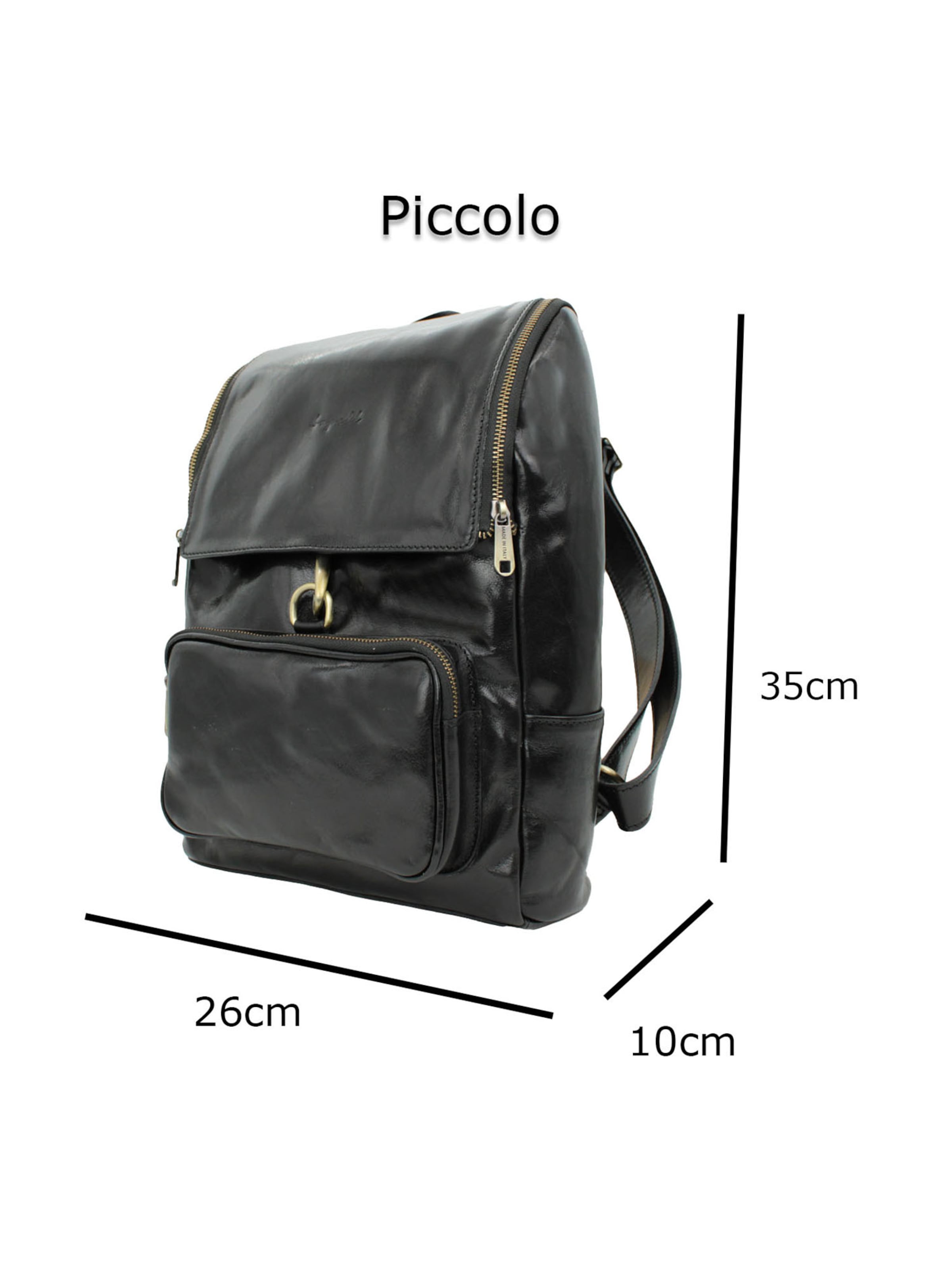 bupell Backpack 'Gianni' in Black