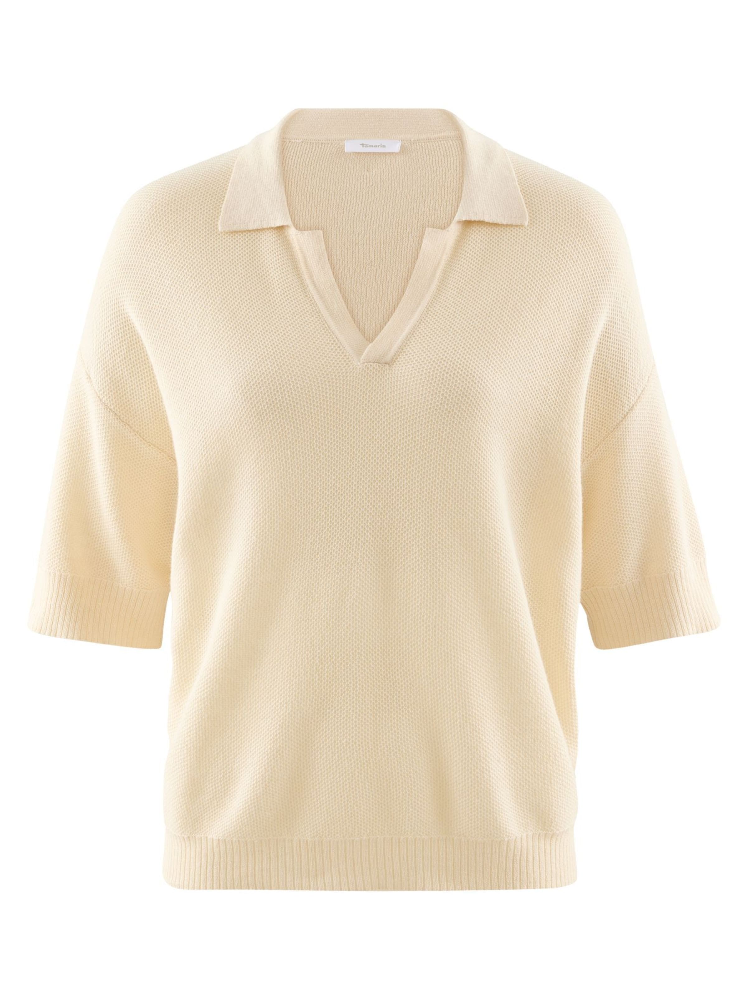 Tamaris Pull-over en beige, Vue avec produit