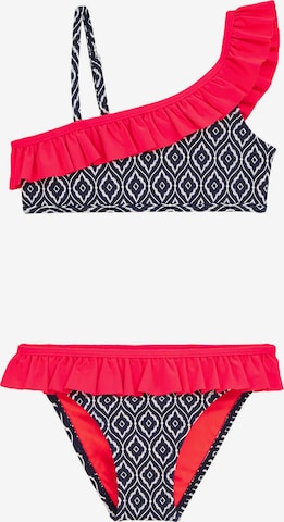 mėlyna WE Fashion Marškinėliai Bikinis: priekis